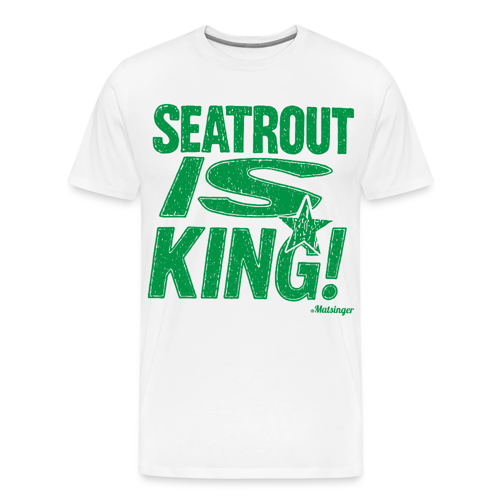 Seatrout is King - Weiß