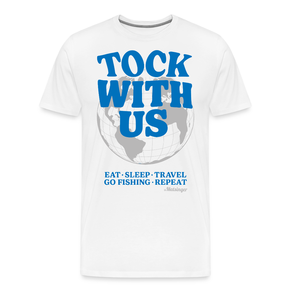Tock with us! - Weiß