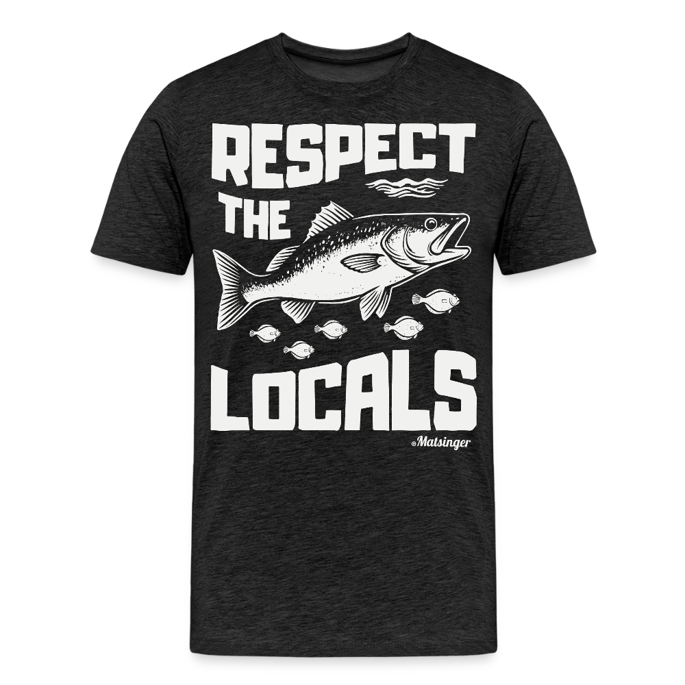 Respect The Locals T-Shirt - Anthrazit