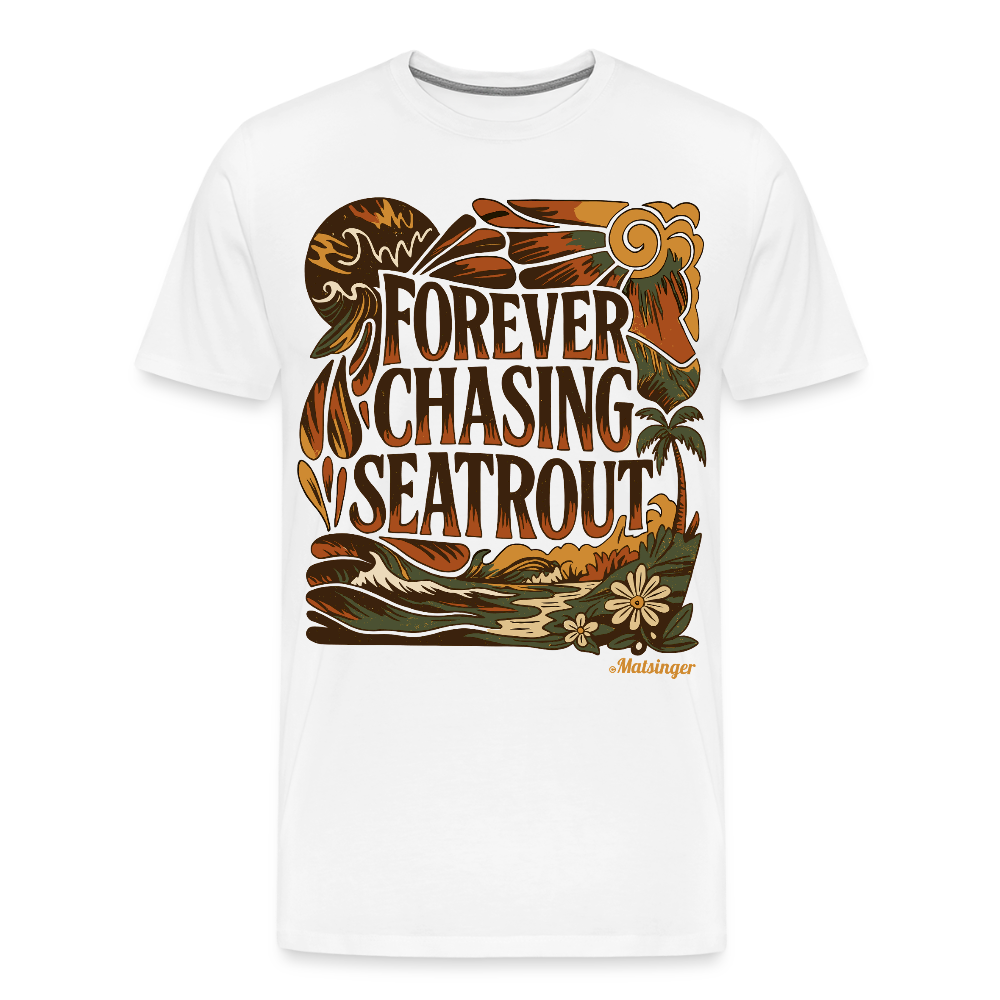 Forever Chasing Seatrout - Weiß
