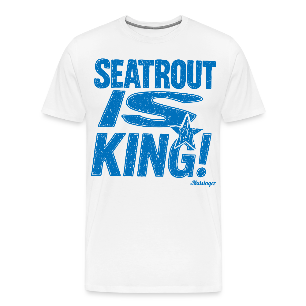 Seatrout is King - Weiß
