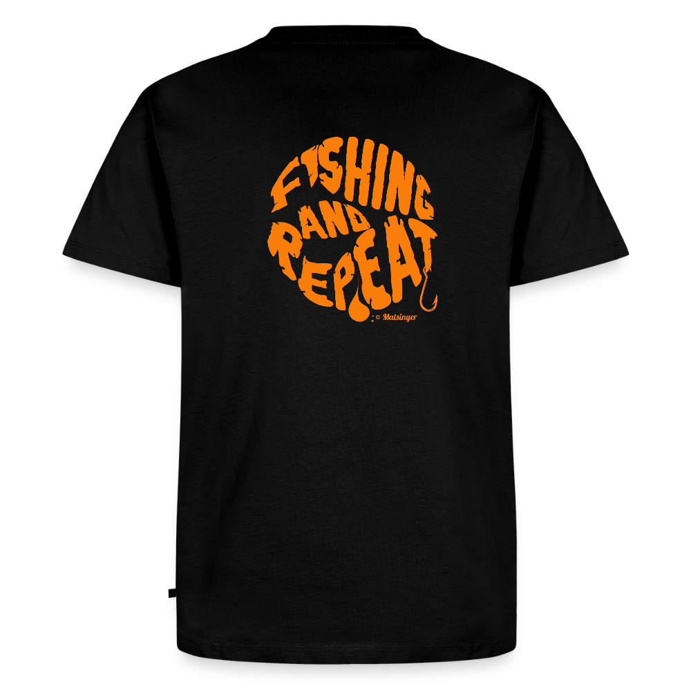 Fishing And Repeat - Schwarz