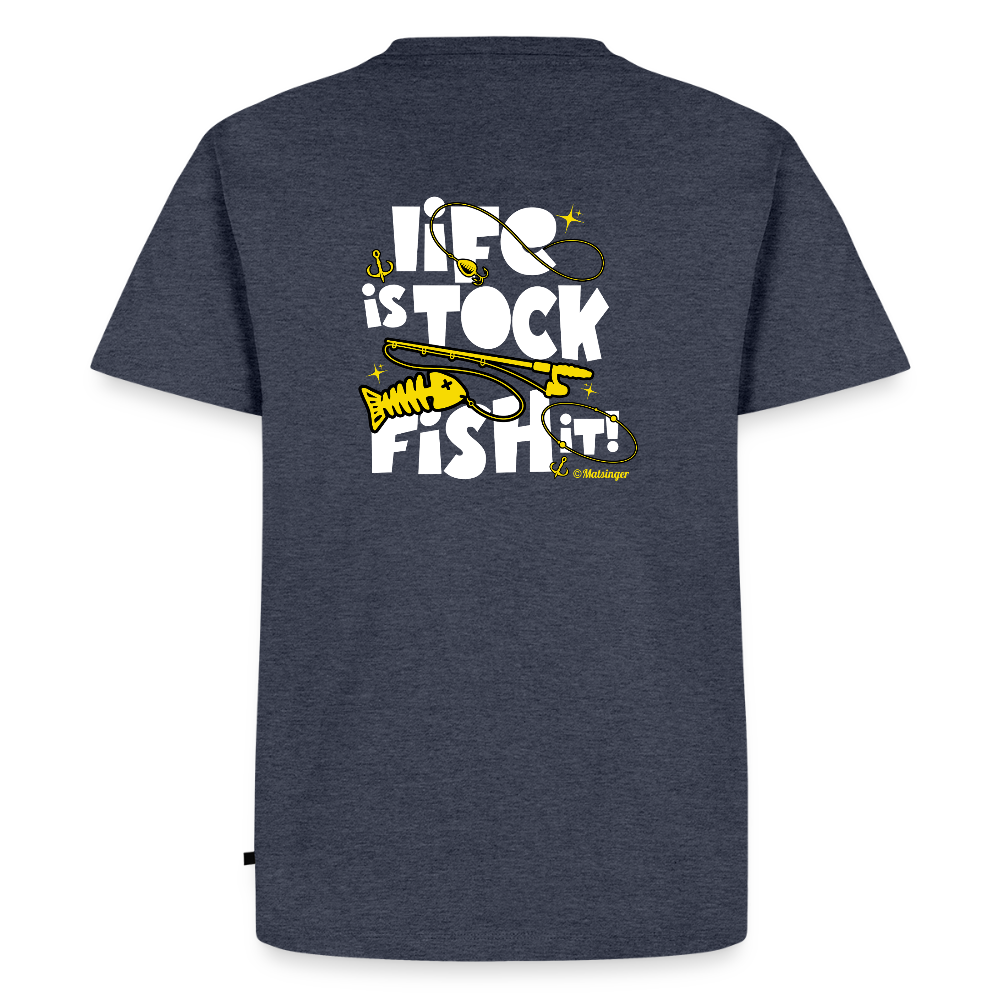 Life is tock! - Jeansblau 