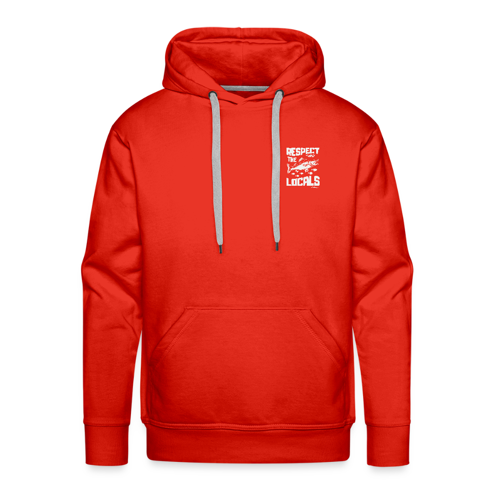 Respect The Locals Hoodie - Rot