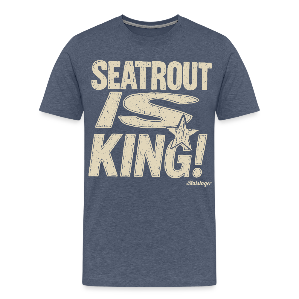 Seatrout is King - Blau meliert