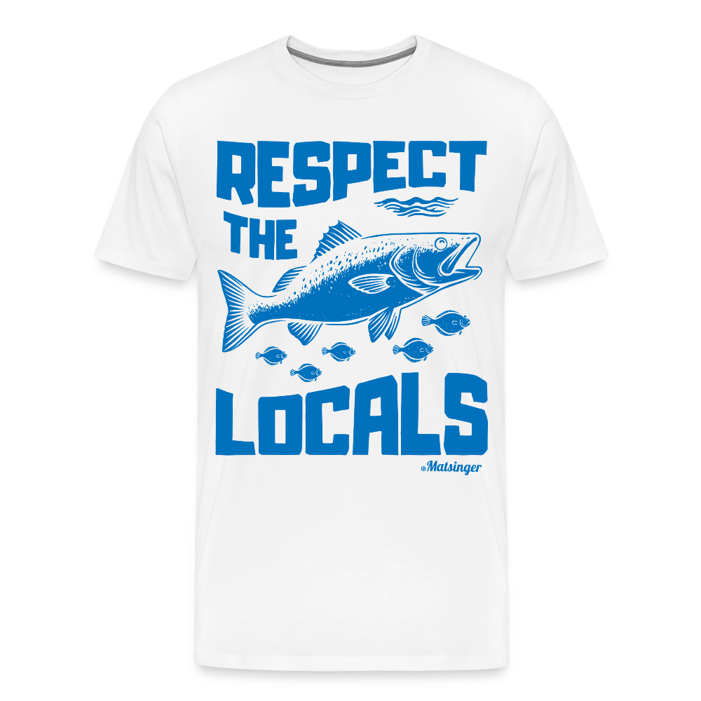 Respect The Locals T-Shirt - Weiß