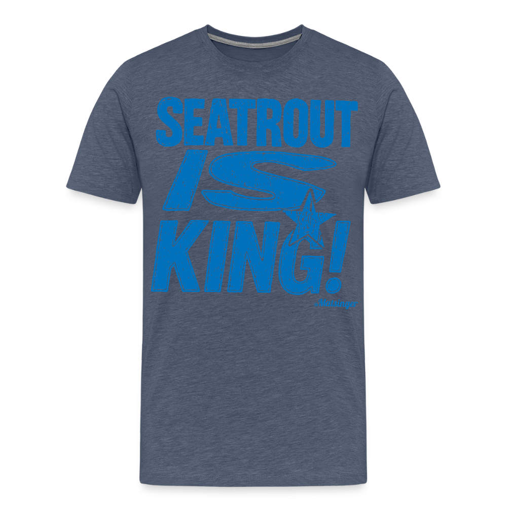 Seatrout is King - Blau meliert