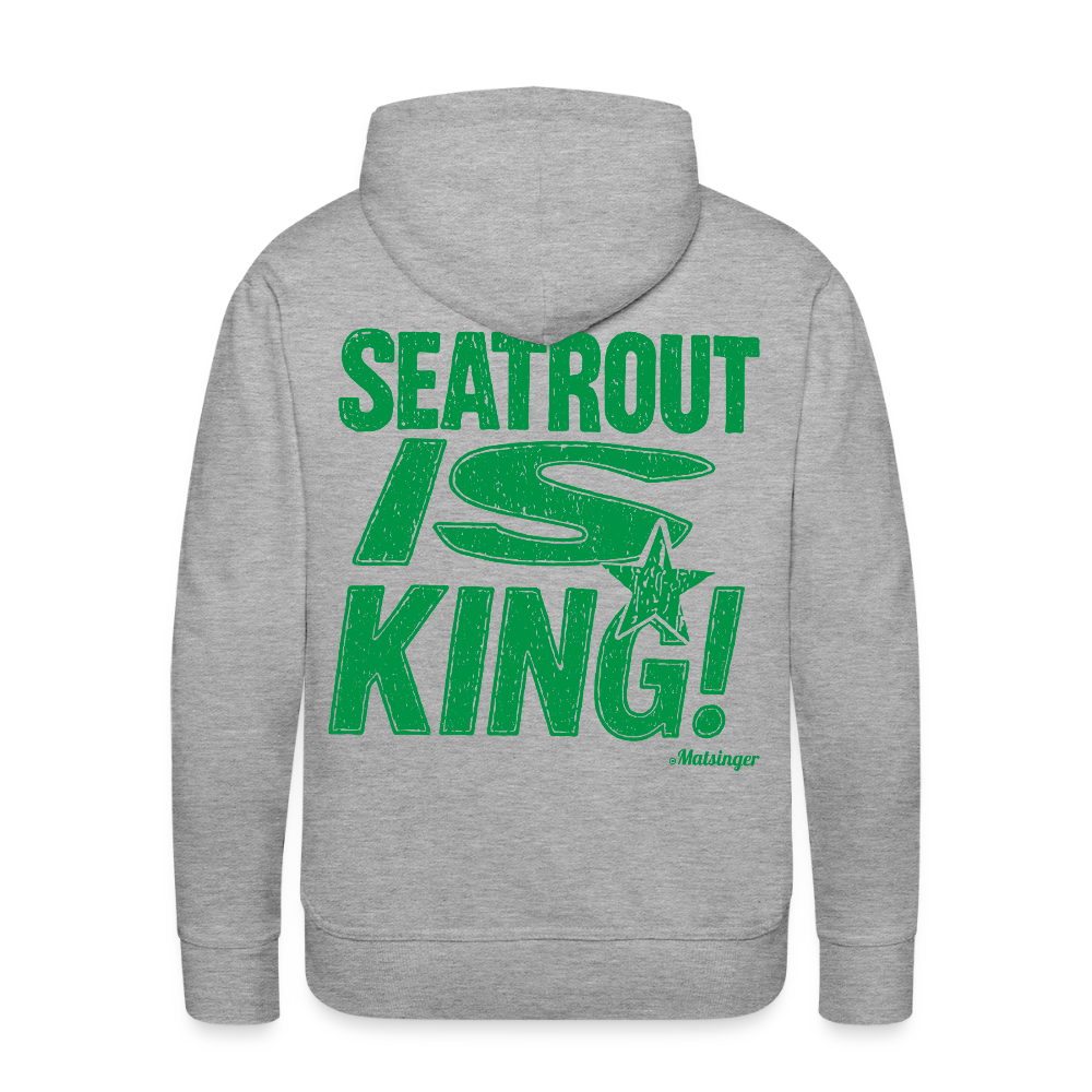 Seatrout is King - Grau meliert