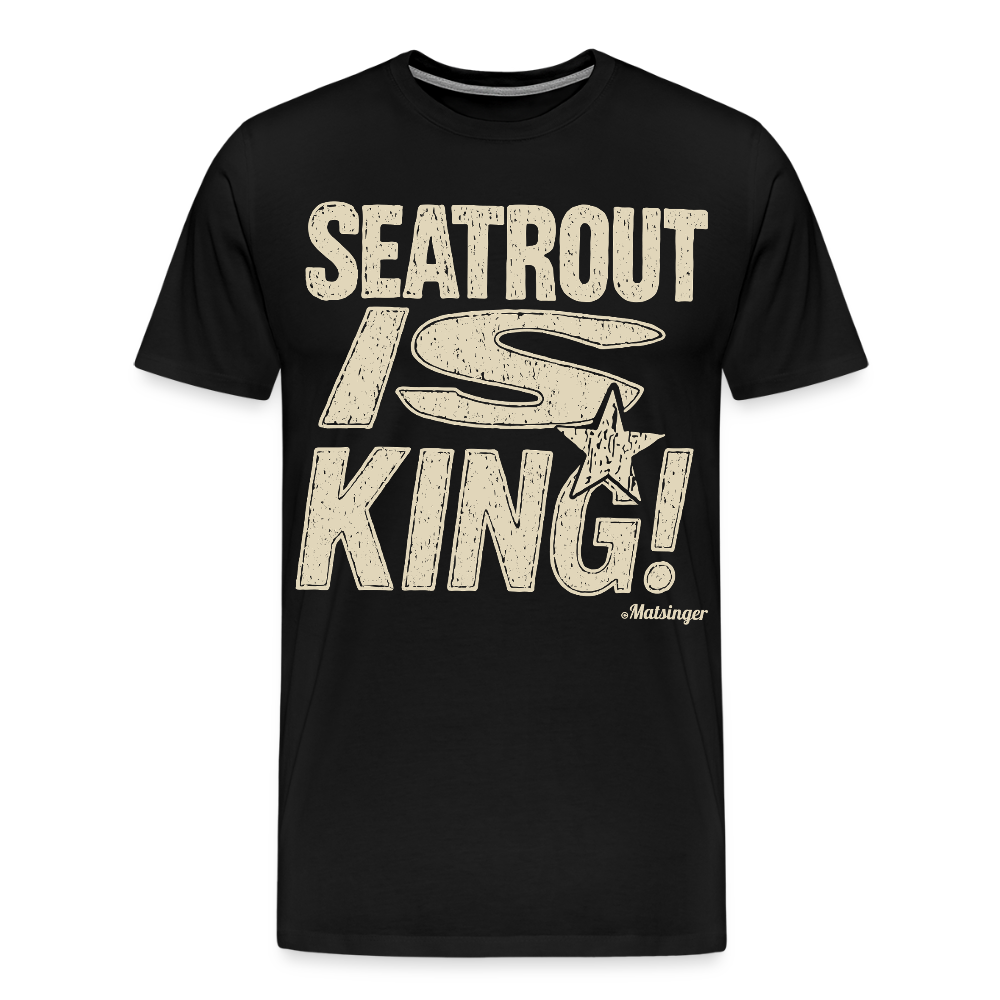 Seatrout is King - Schwarz