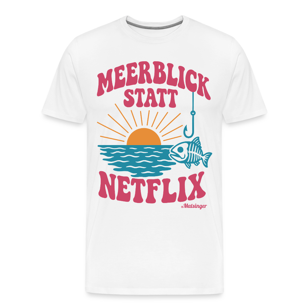 Meerblick Statt Netflix - Weiß