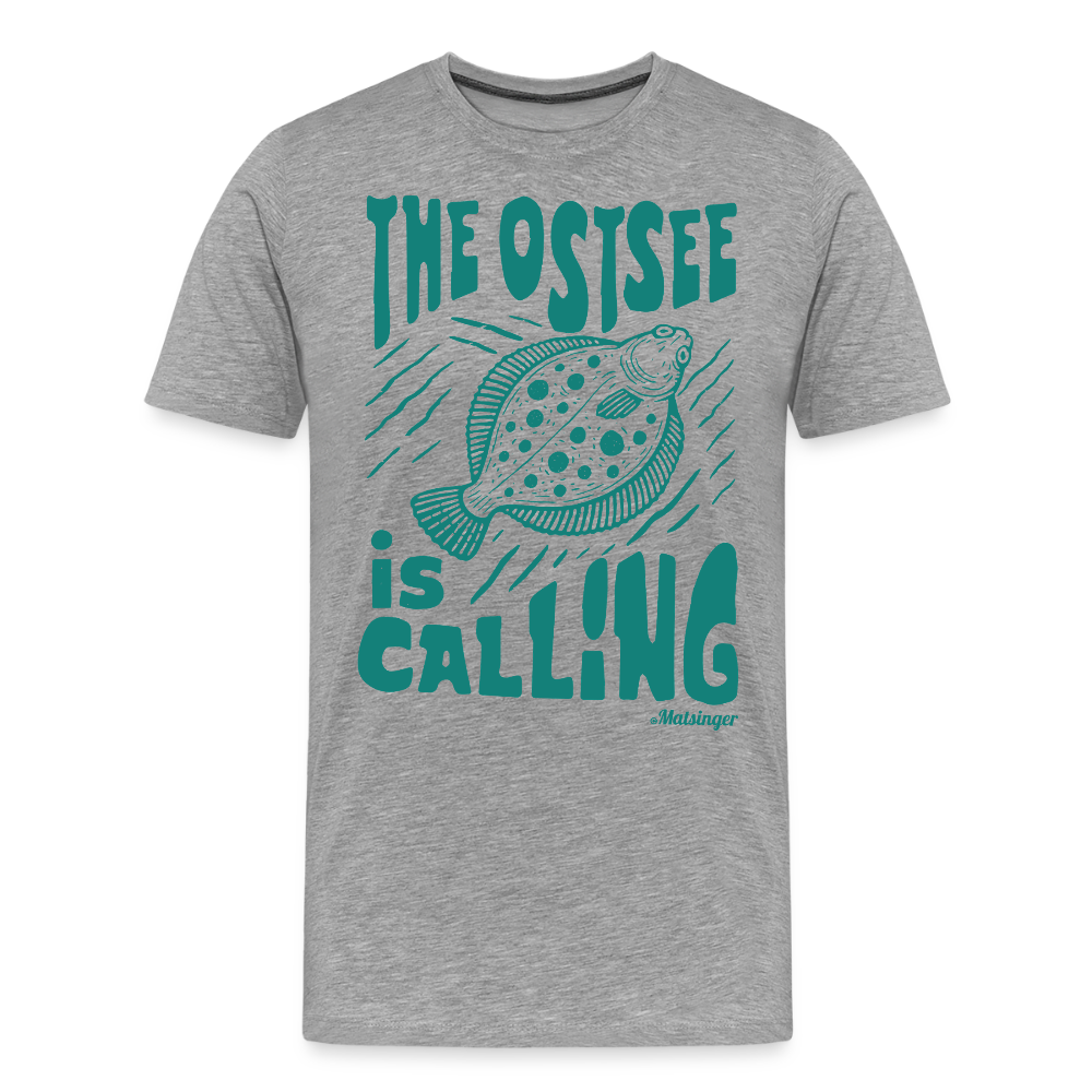 The Ostsee is Calling T-Shirt - Grau meliert