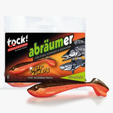 tock! Abräumer Softbait 10cm "Crazy Kürbis"